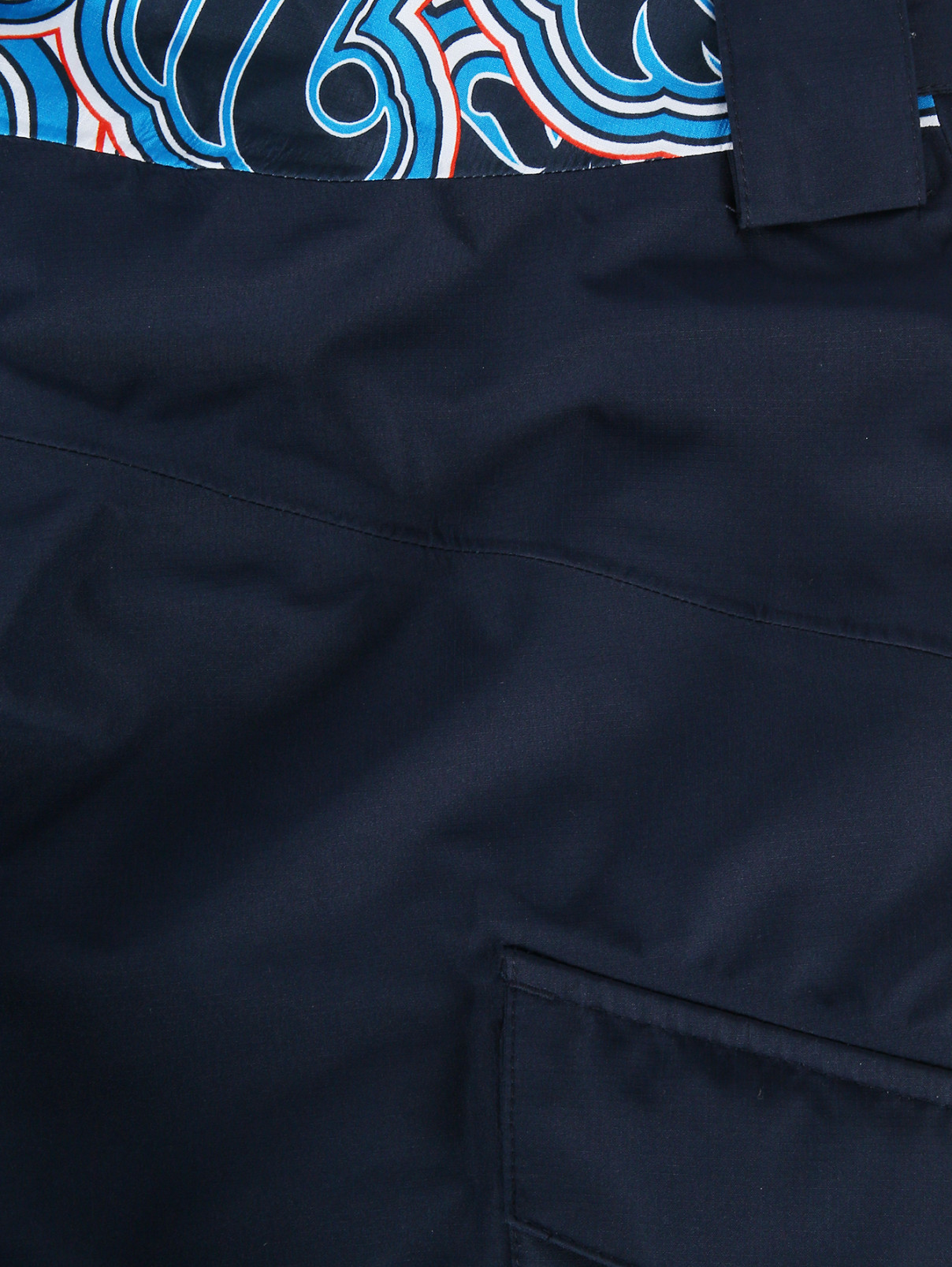 Брюки горнолыжные с накладными карманами Sochi 2014  –  Деталь1  – Цвет:  Синий