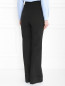 Широкие брюки из шерсти и хлопка с узором Antonio Marras  –  Модель Верх-Низ1