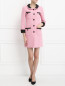 Пальто из хлопка с накладными карманами Moschino Couture  –  Модель Общий вид