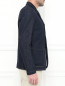 Пиджак из денима  с контрастным швом Jil Sander  –  Модель Верх-Низ2