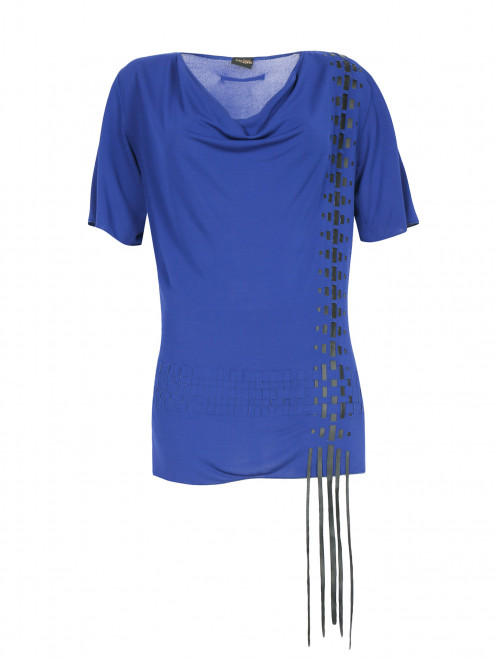 Блуза свободного кроя с декоративной отделкой Jean Paul Gaultier - Общий вид