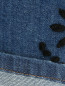 Укороченные джинсы с вышивкой Ermanno Scervino  –  Деталь2