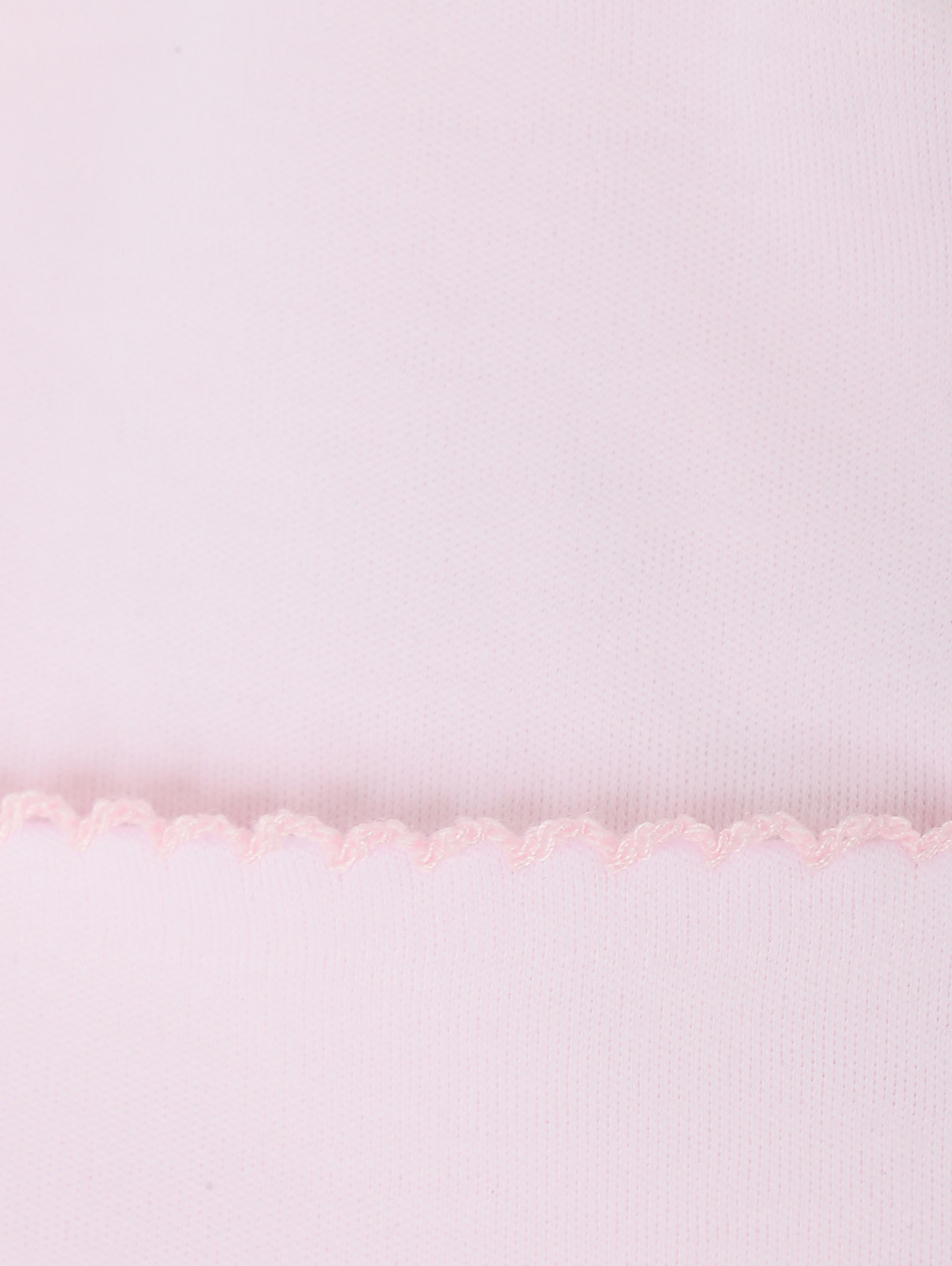 Шапочка из хлопка с вышивкой Kissy Kissy  –  Деталь1  – Цвет:  Розовый
