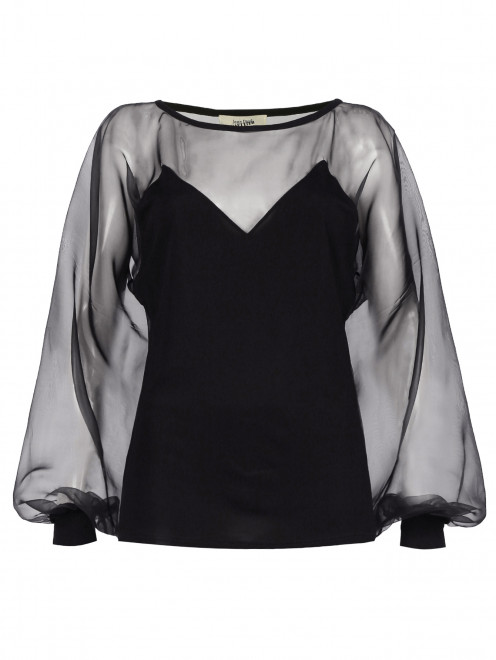 Блуза с объемными рукавами Jean Paul Gaultier - Общий вид
