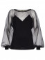 Блуза с объемными рукавами Jean Paul Gaultier  –  Общий вид