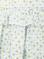 Платье хлопковое с цветочным узором Il Gufo  –  Деталь1