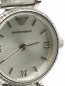Часы с кожаным браслетом декорированные стразами Emporio Armani  –  Деталь