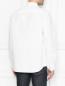 Рубашка из хлопка с логотипом Love Moschino  –  МодельВерхНиз1