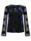 Полупрозрачная блуза с цветочным узором Sportmax Code  –  Общий вид