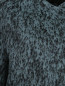 Пальто из смешанной шерсти с узором Cedric Charlier  –  Деталь1