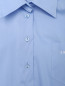 Укороченная рубашка из хлопка с логотипом Ermanno Firenze  –  Деталь1