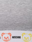 Топ из хлопка с логотипом Moschino Underwear  –  Деталь1
