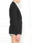 Пиджак из смешанного хлопка с вышивкой Jean Paul Gaultier  –  Модель Верх-Низ1