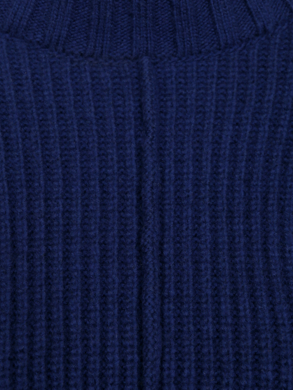 Укороченный свитер из шерсти с отделкой из кружева на спине Philosophy di Lorenzo Serafini  –  Деталь  – Цвет:  Синий
