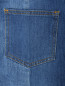 Комбинированные джинсы зауженного кроя Max&Co  –  Деталь