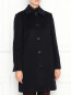 Пальто из шерсти прямого кроя Max&Co  –  МодельВерхНиз