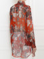Блуза из шелка с узором Jean Paul Gaultier  –  Модель Верх-Низ1