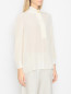 Однотонная блуза из шелка Liviana Conti  –  МодельВерхНиз