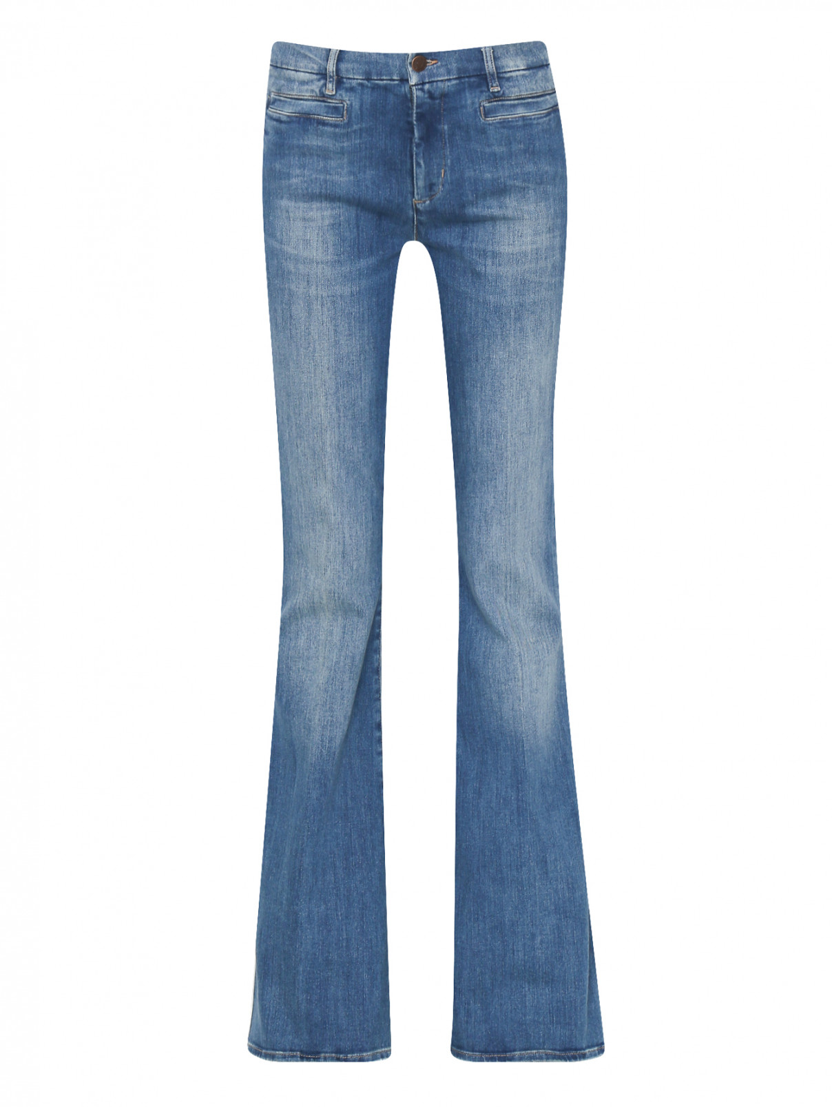 Джинсы расклешенного кроя M.i.h Jeans  –  Общий вид  – Цвет:  Синий