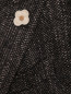 Двубортное пальто из шерсти с узором LARDINI  –  Деталь1
