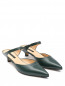 Туфли из кожи на низком каблуке Marina Rinaldi  –  Общий вид