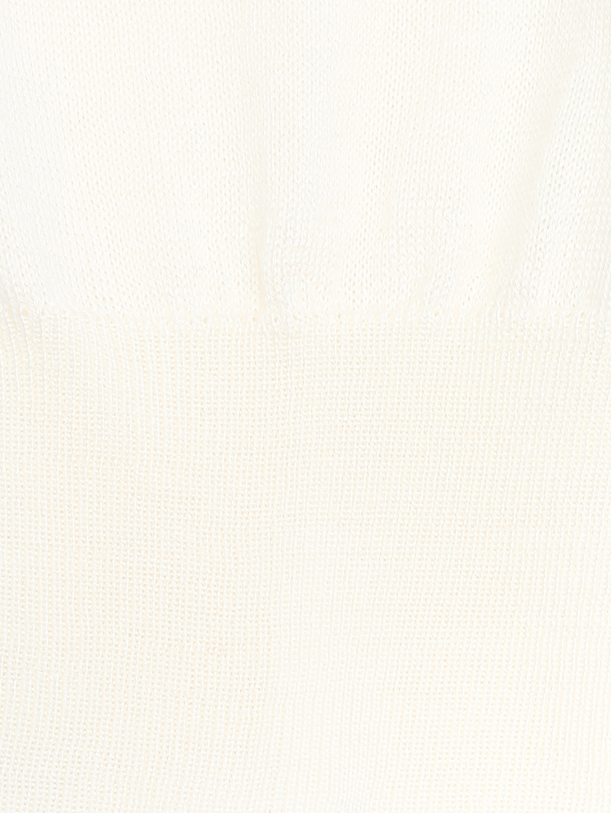 Джемпер из шерсти и шелка с длинными рукавами Bertolo  –  Деталь1  – Цвет:  Белый