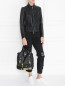 Рюкзак из кожи с металлической фурнитурой Moschino Couture  –  Модель Общий вид