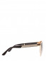 Солнцезащитные очки в оправе из металла Jimmy Choo  –  Обтравка2