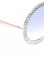 Очки солнцезащитные в круглой оправе D&G  –  Деталь