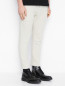 Трикотажные брюки из хлопка с накладными карманами Barena  –  МодельВерхНиз