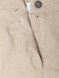 Однотонные брюки из смешанной шерсти Marina Rinaldi  –  Деталь