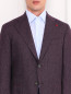 Пиджак из шерсти, хлопка и кашемира с узором Isaia  –  Модель Общий вид1