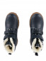 Ботинки из кожи на липучках утепленные шерстью BOSCO  –  Обтравка4