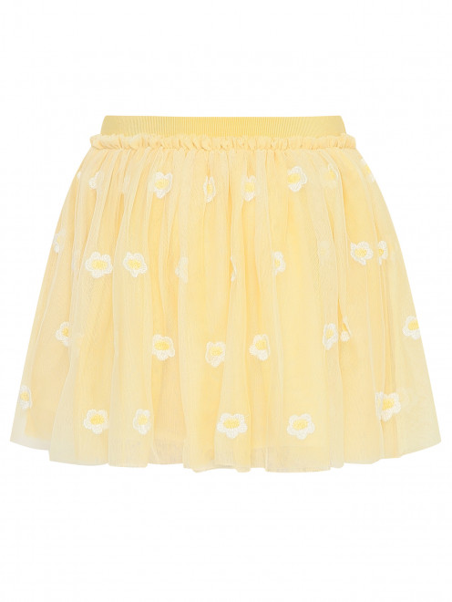 Юбка из сетки с вышивкой Stella McCartney kids - Общий вид