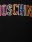 Толстовка из хлопка с логотипом Moschino  –  Деталь