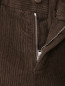 Вельветовые брюки с карманами Aspesi  –  Деталь
