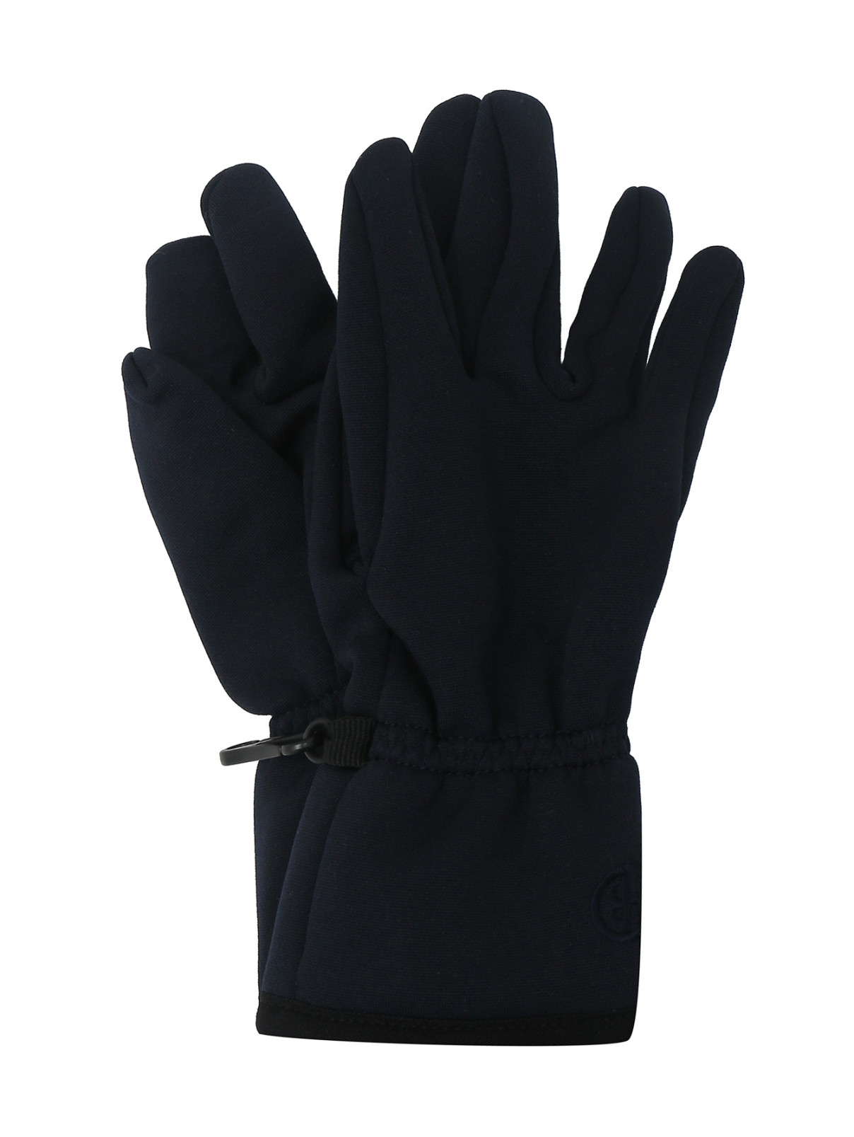 Утепленные однотонные перчатки Poivre Blanc  –  Общий вид  – Цвет:  Синий