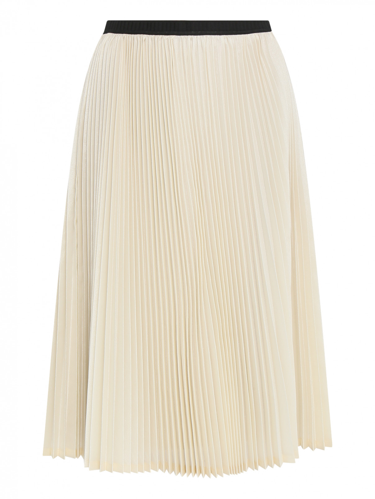 Плиссированная юбка Antonio Marras  –  Общий вид  – Цвет:  Бежевый