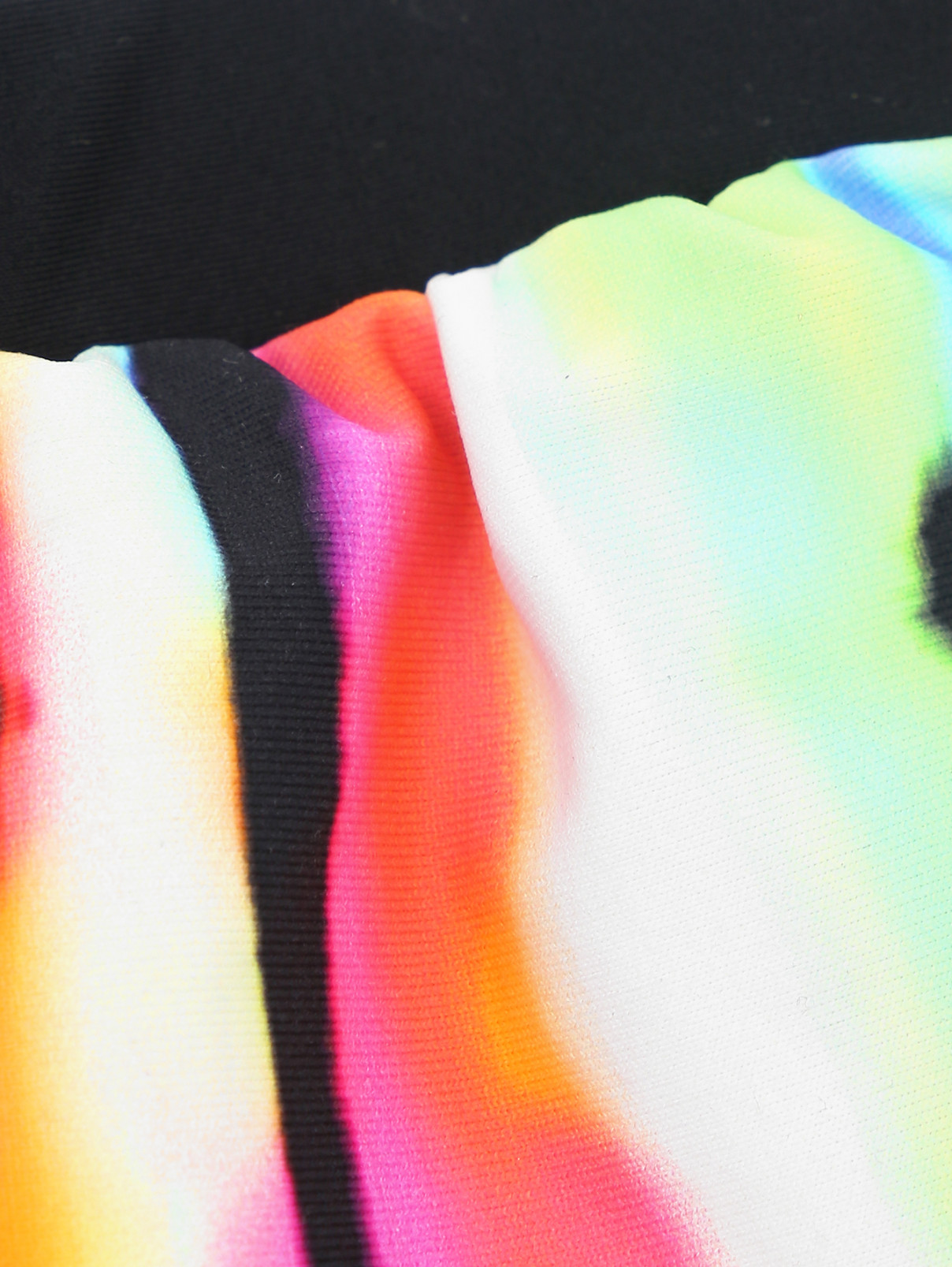 Юбка с оборками с абстрактным узором Gaultier Junior  –  Деталь1  – Цвет:  Мультиколор