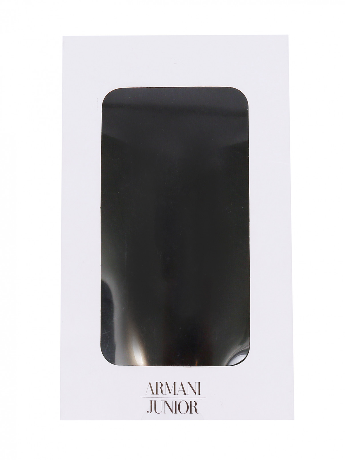 Колготки-леггинсы из хлопка Armani Junior  –  Общий вид  – Цвет:  Черный