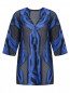 Блуза с фактурным узором Marina Rinaldi  –  Общий вид