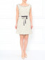 Твидовое мини-платье на завязках Moschino  –  Модель Общий вид