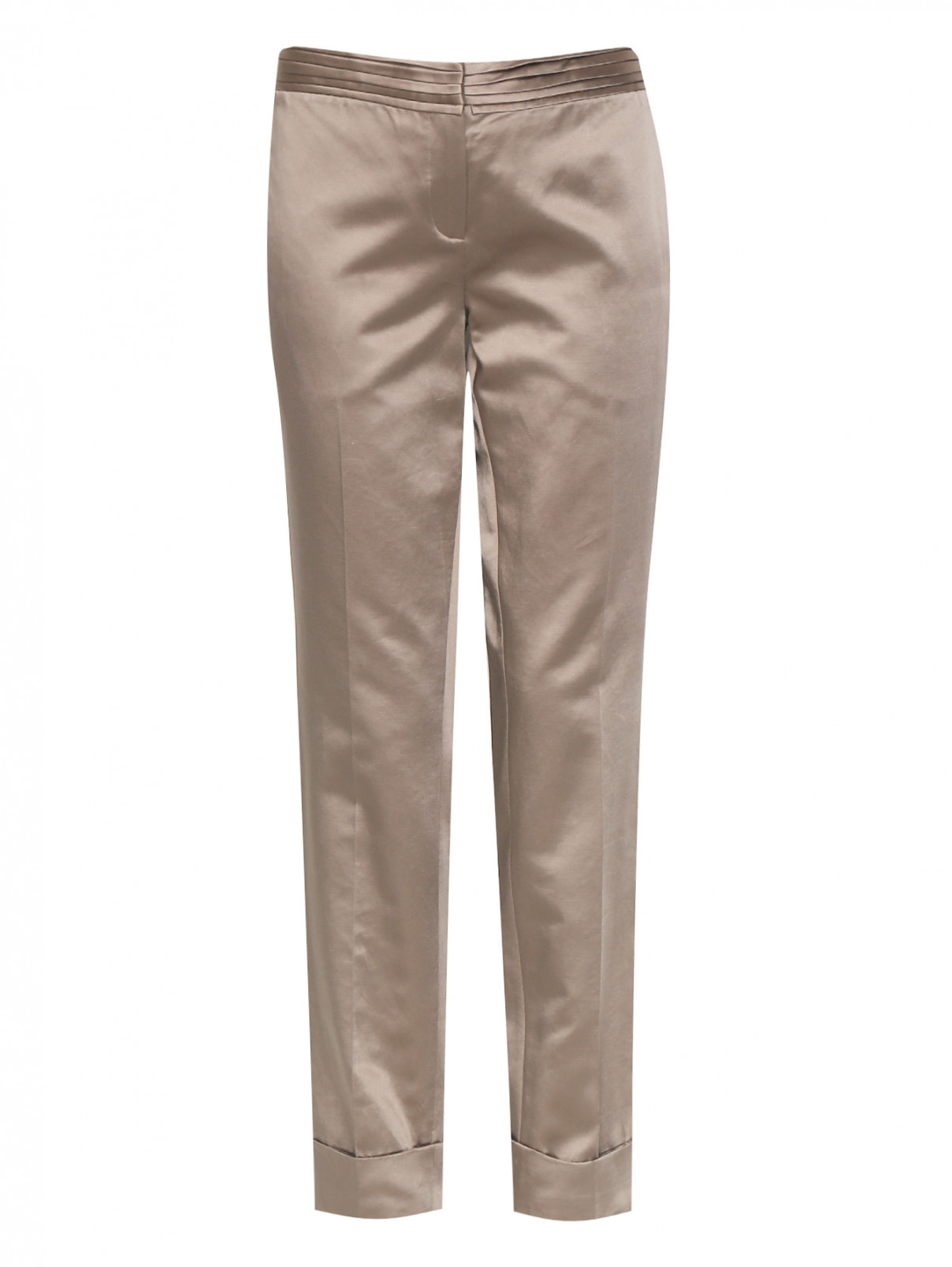 Укороченные брюки зауженного кроя Antonio Marras  –  Общий вид  – Цвет:  Зеленый