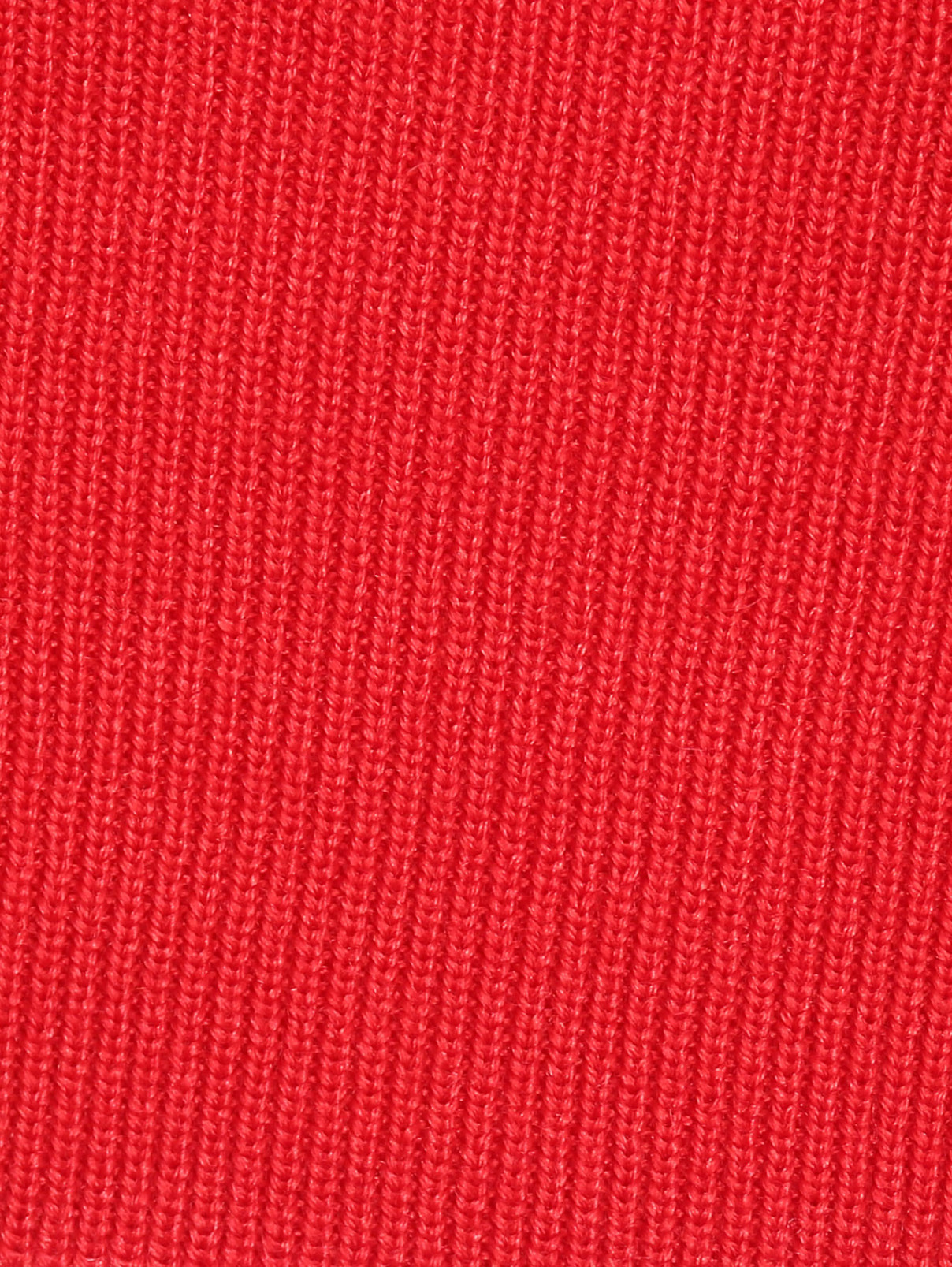 Джемпер из шерсти и шелка с V-образным вырезом Piacenza Cashmere  –  Деталь1  – Цвет:  Красный