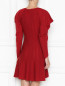 Платье из шерсти с объемными рукавами Alberta Ferretti  –  МодельВерхНиз1
