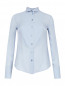Блуза из шелка с длинными рукавами Emporio Armani  –  Общий вид