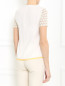 Блуза с ажурными вставками Moschino Cheap&Chic  –  Модель Верх-Низ1