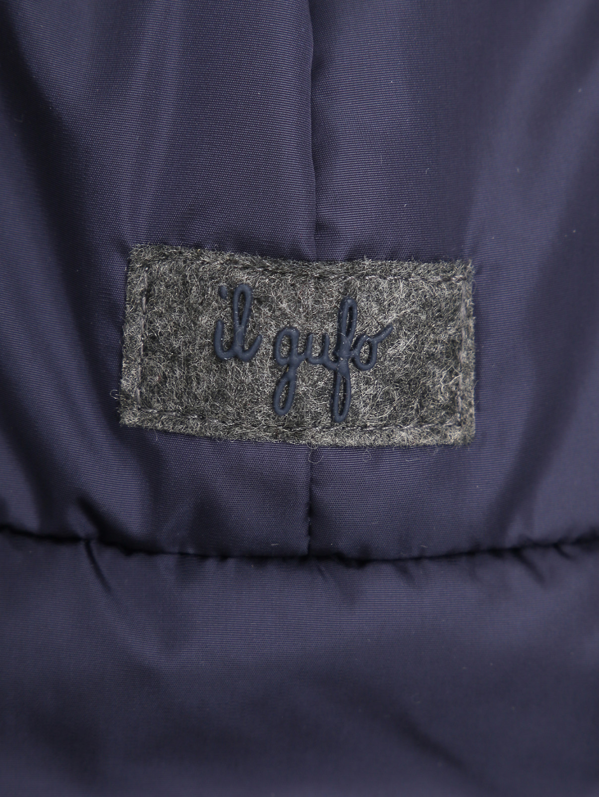 Утепленная шапка на завязках Il Gufo  –  Деталь1  – Цвет:  Синий