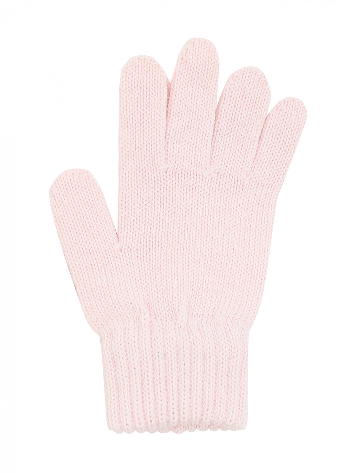 Перчатки из шерсти мериноса Catya  –  Обтравка1  – Цвет:  Розовый