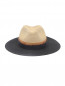 Шляпа с контрастной отделкой Lorena Antoniazzi  –  Общий вид